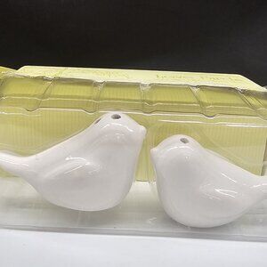 Ceramic Salt & Pepper Shakers  Love Birds  House Warming Gifts